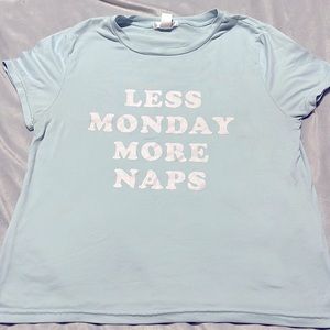 Sort of like a crop top! Great condition worn only a few times! Fits smaller